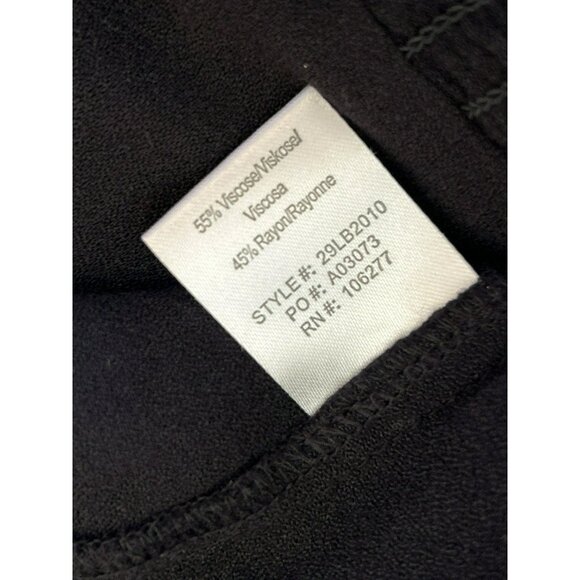 Hale Bob Black Deandra Embroidered Sweetheart Neckline Blouse Size XS Bohemian - Picture 8 of 9